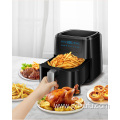 Oilless air fryer, with 5L capacity, steel basket